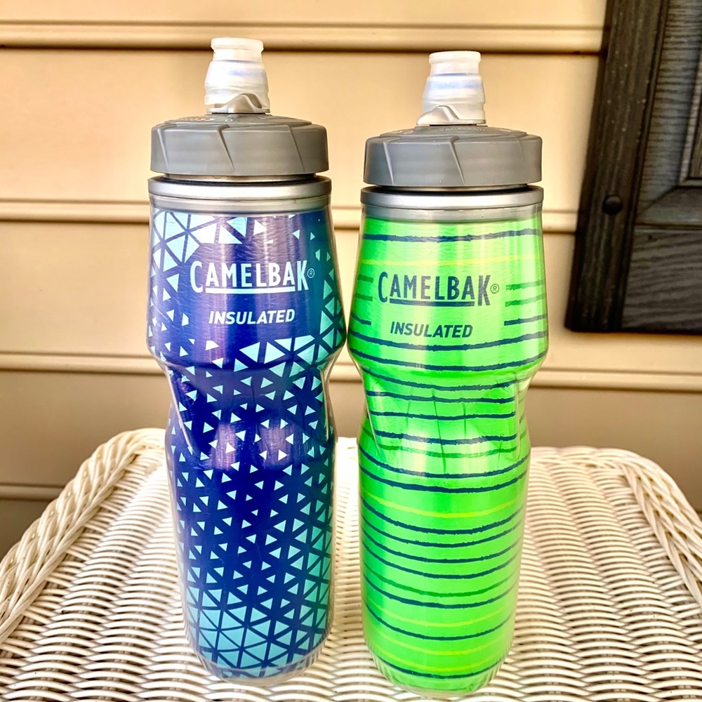 Two Camelbak Insulated Water Bottles